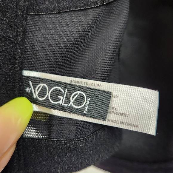 Penningtons TiVoglio Black Snakeskin Underwire Lightly Lined T-Shirt Bra 40ddd - Picture 5 of 8